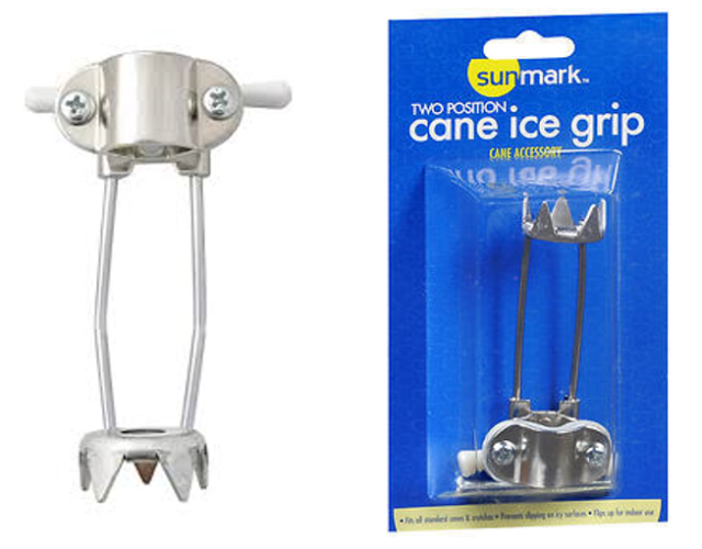 Cane ice grip